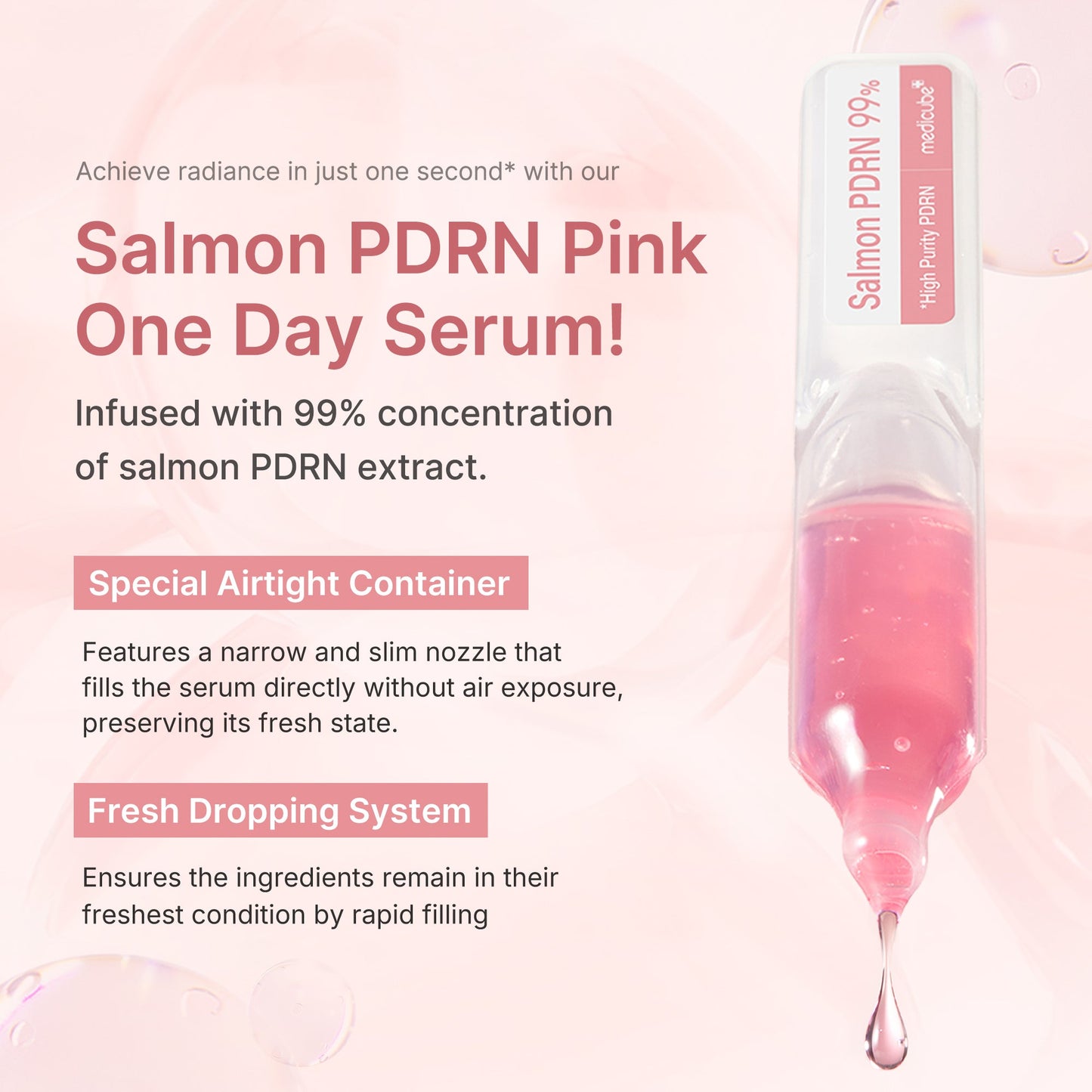 Salmon PDRN Pink One Day Serum